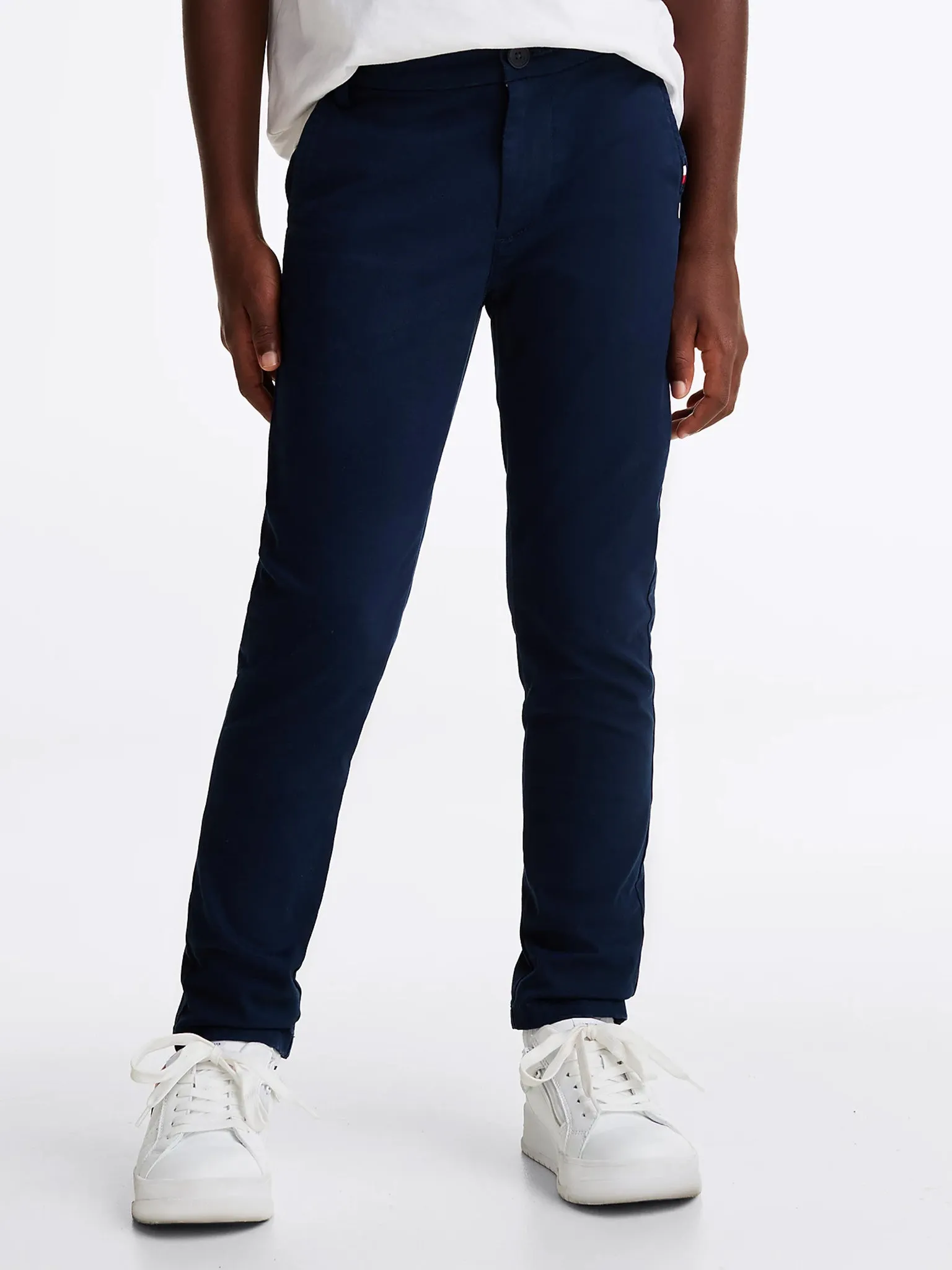 Παιδικό παντελόνι καπαρντινέ 1985 SOFT TWILL CHINO PANTS KB0KB09435C1G | KB0KB09435C1G