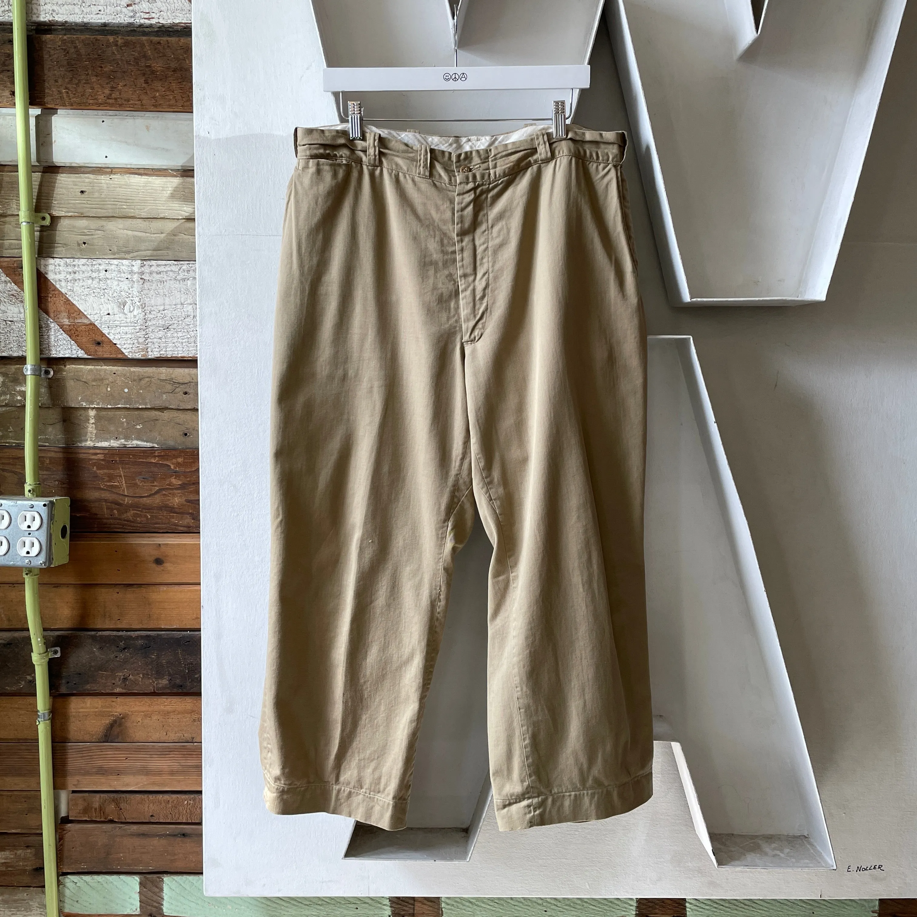 50’s Military Chinos - 36” x 24.5”