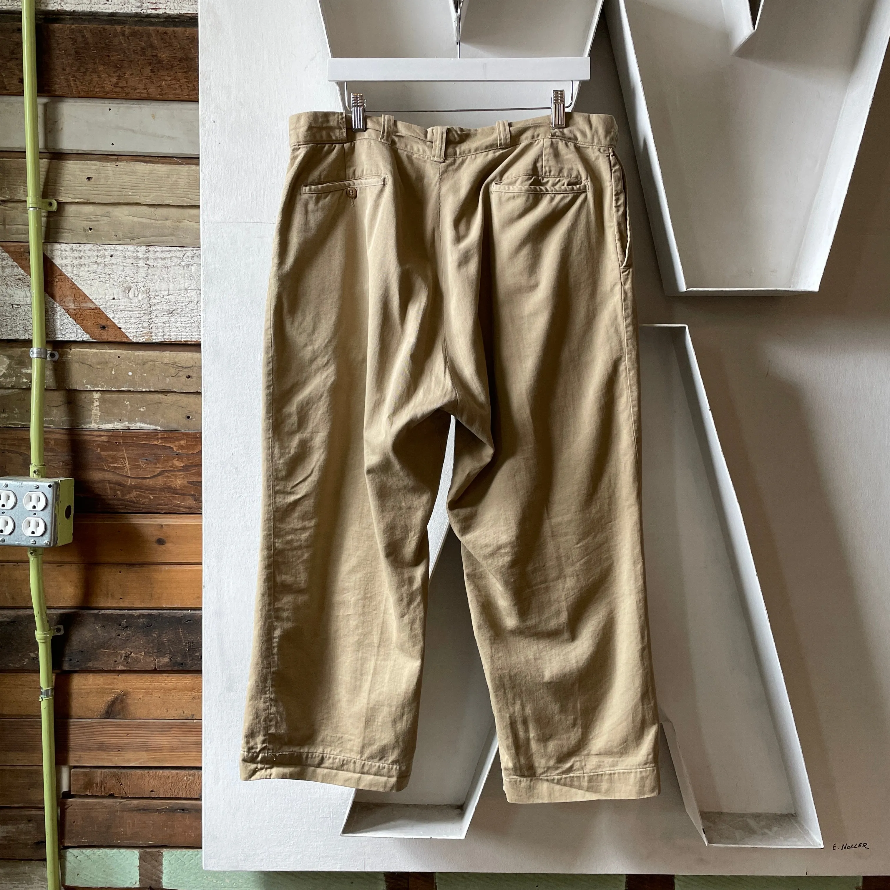 50’s Military Chinos - 36” x 24.5”