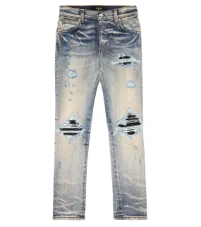 Amiri distressed jeans, blue