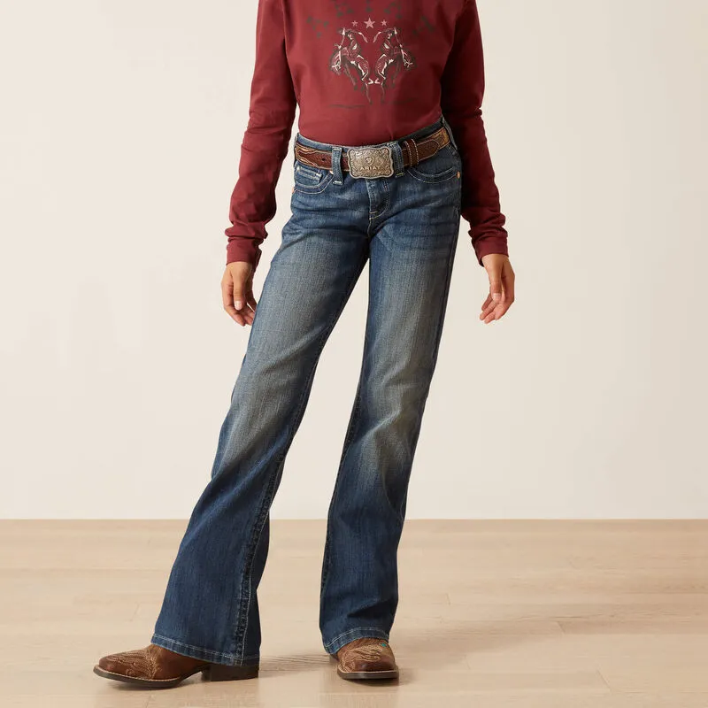 Ariat R.E.A.L. Girl's Clover Bootcut Jean