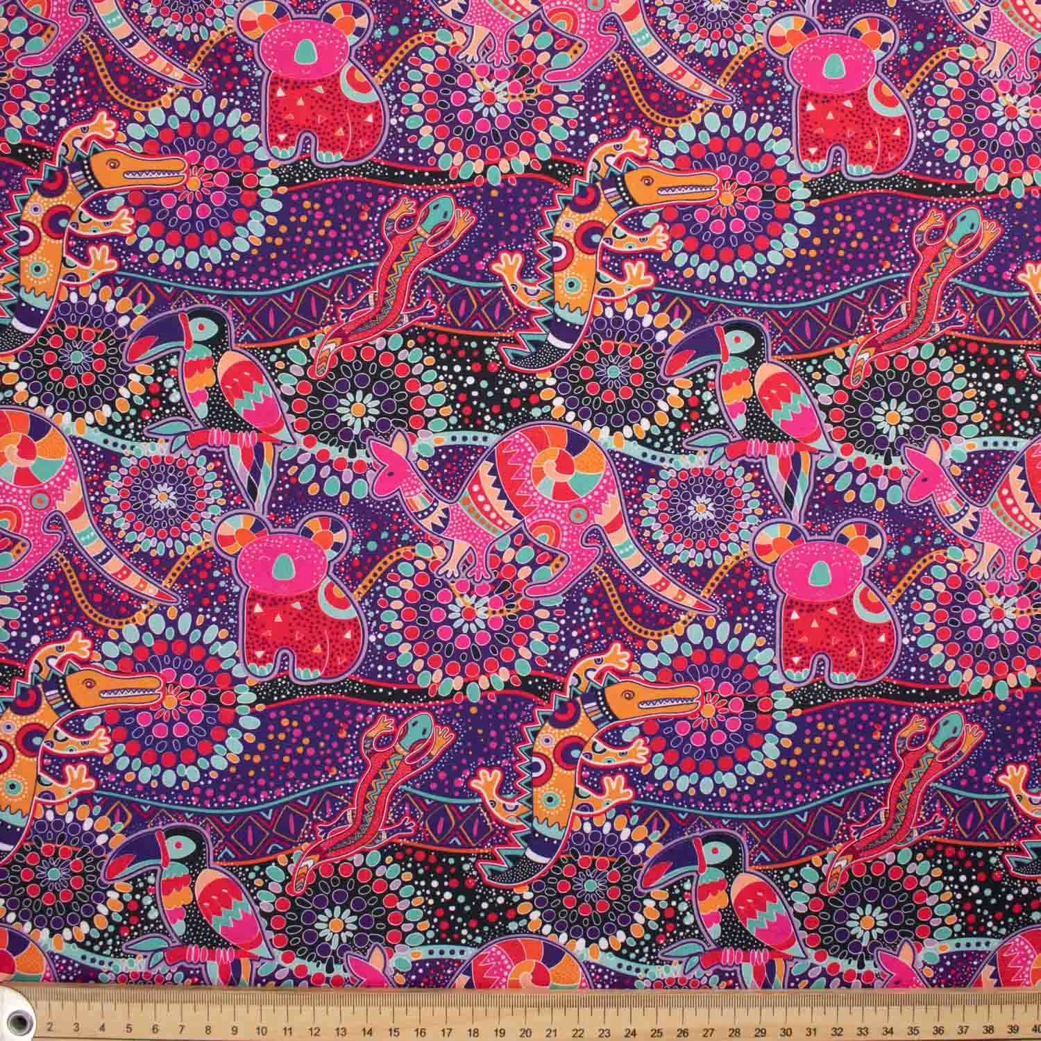 Australiana Desert Collection Purple-01 Cotton Prints