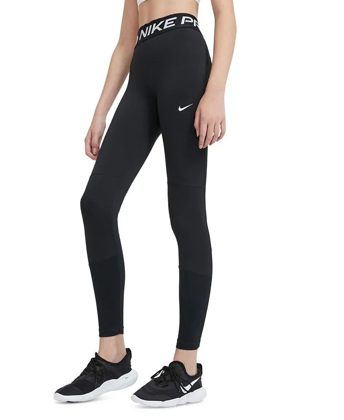 Big Girls Pro Dri-FIT Nike Leggings, Black