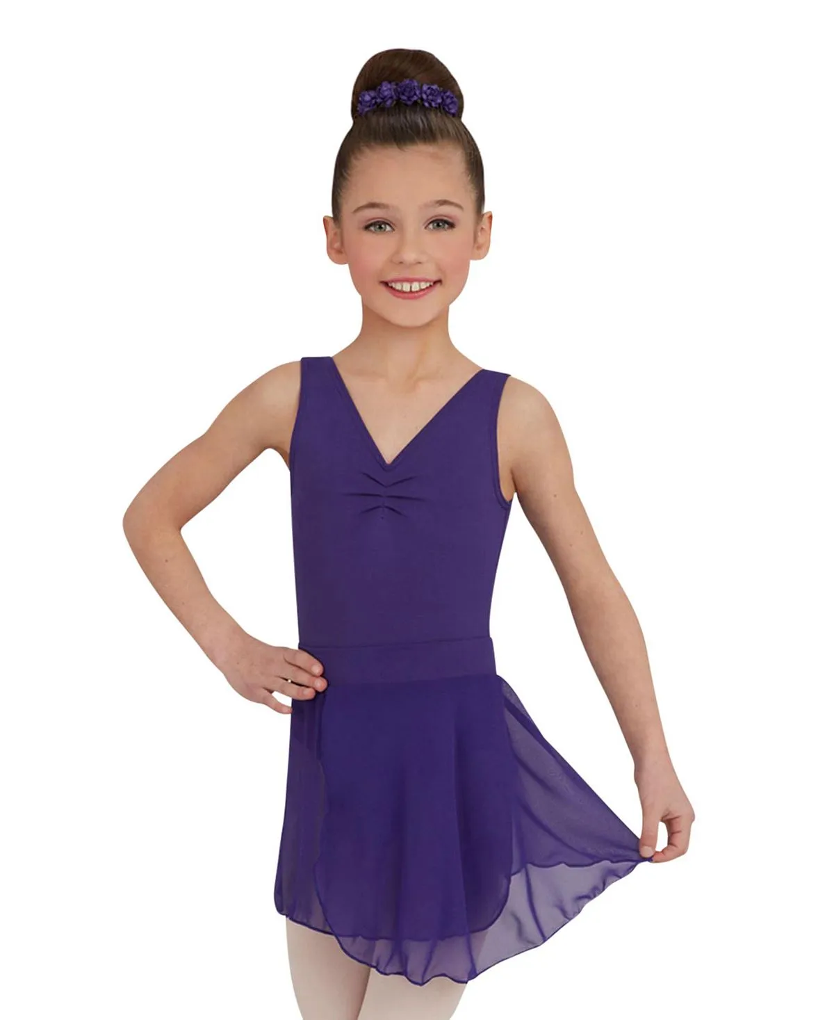 Big girls pull up Capezio skirt