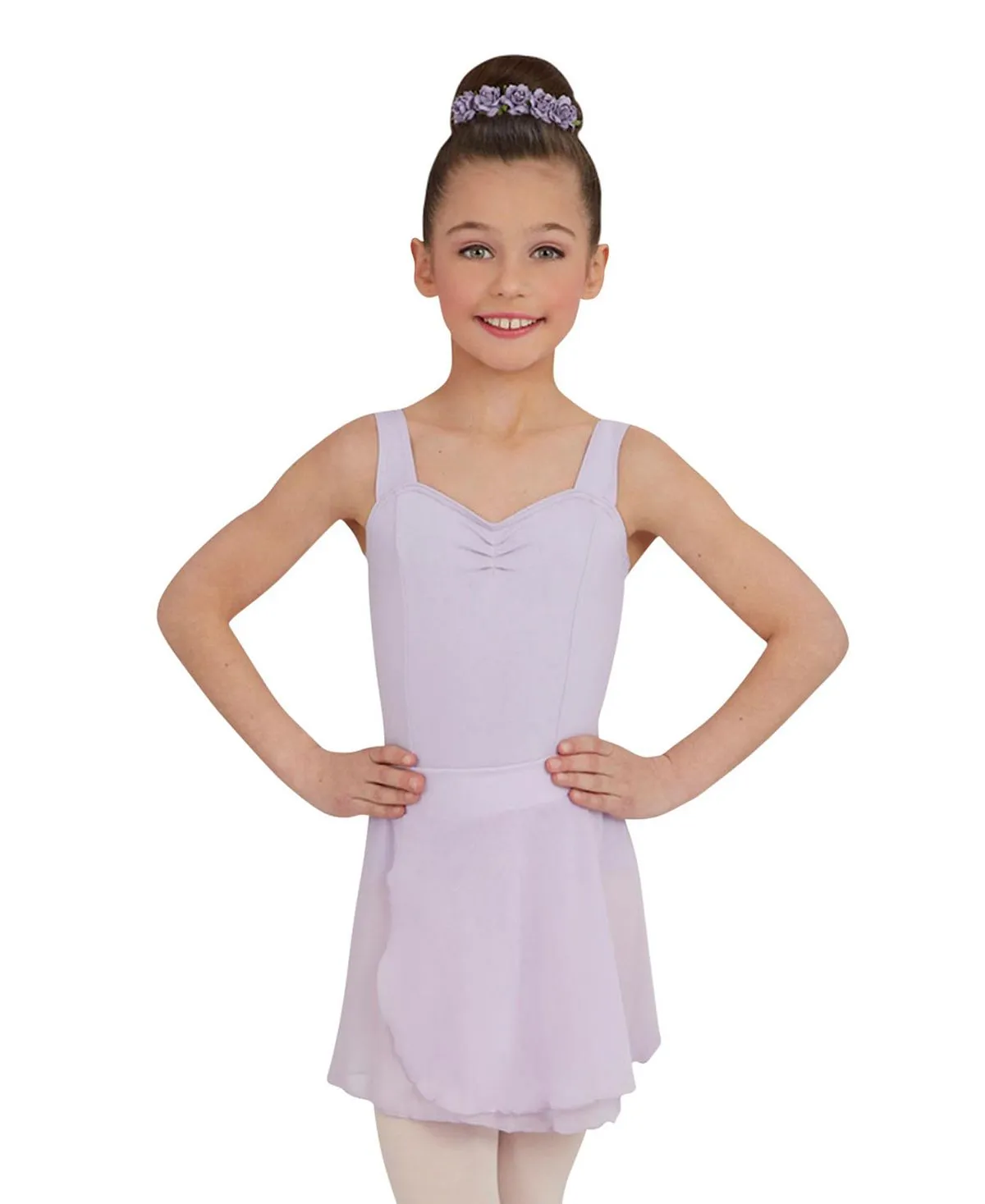 Big girls pull up Capezio skirt