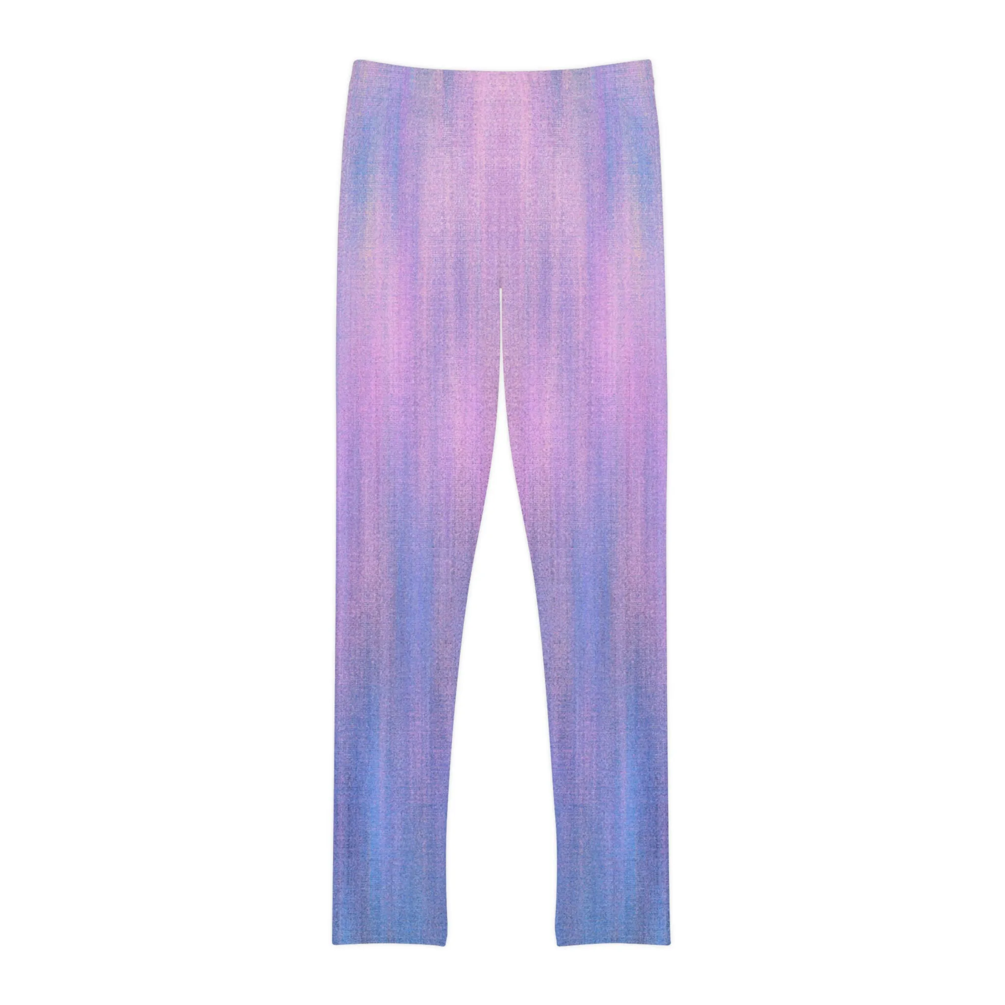 Blue & Purple Metalic - Inovax Youth Full-Length Leggings