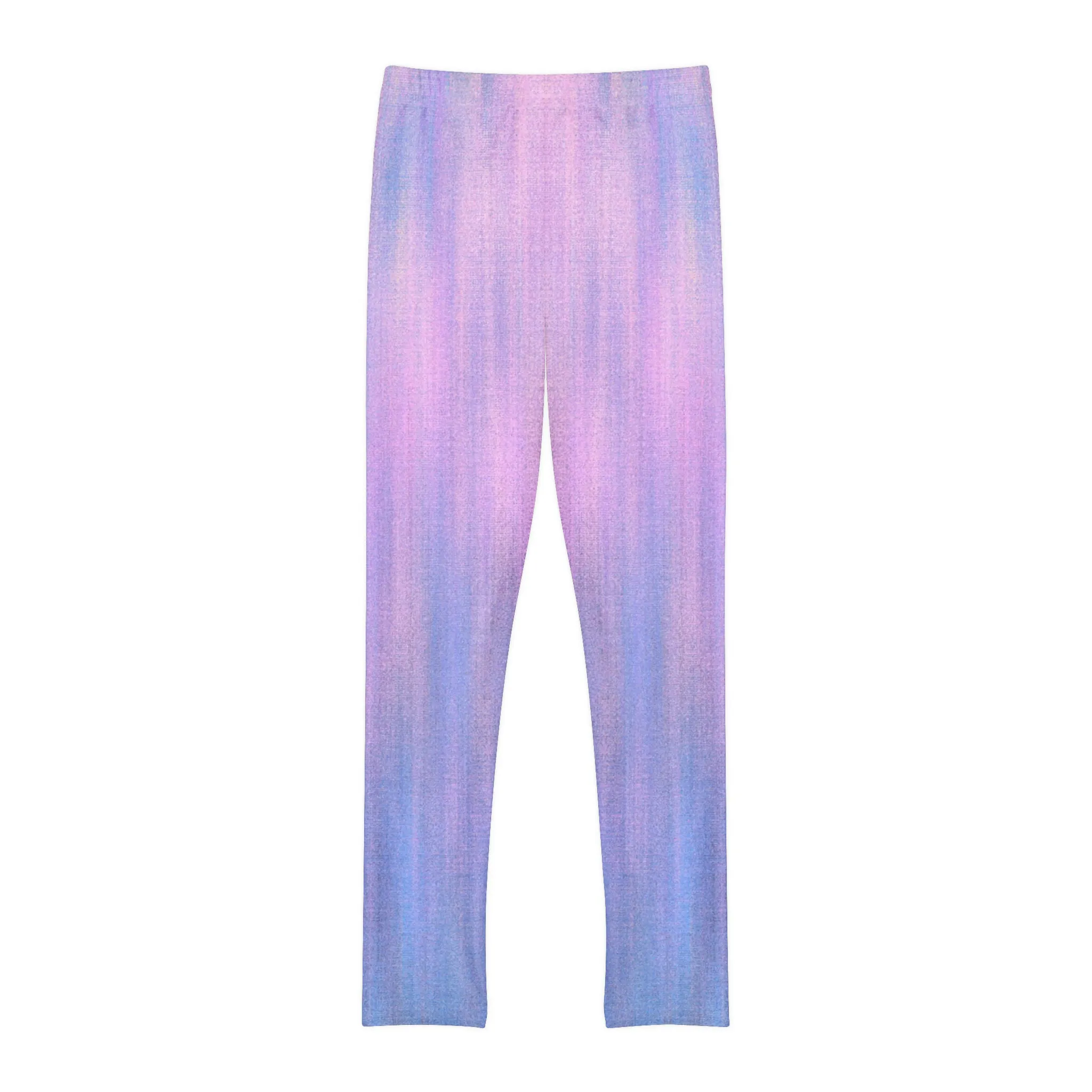 Blue & Purple Metalic - Inovax Youth Full-Length Leggings