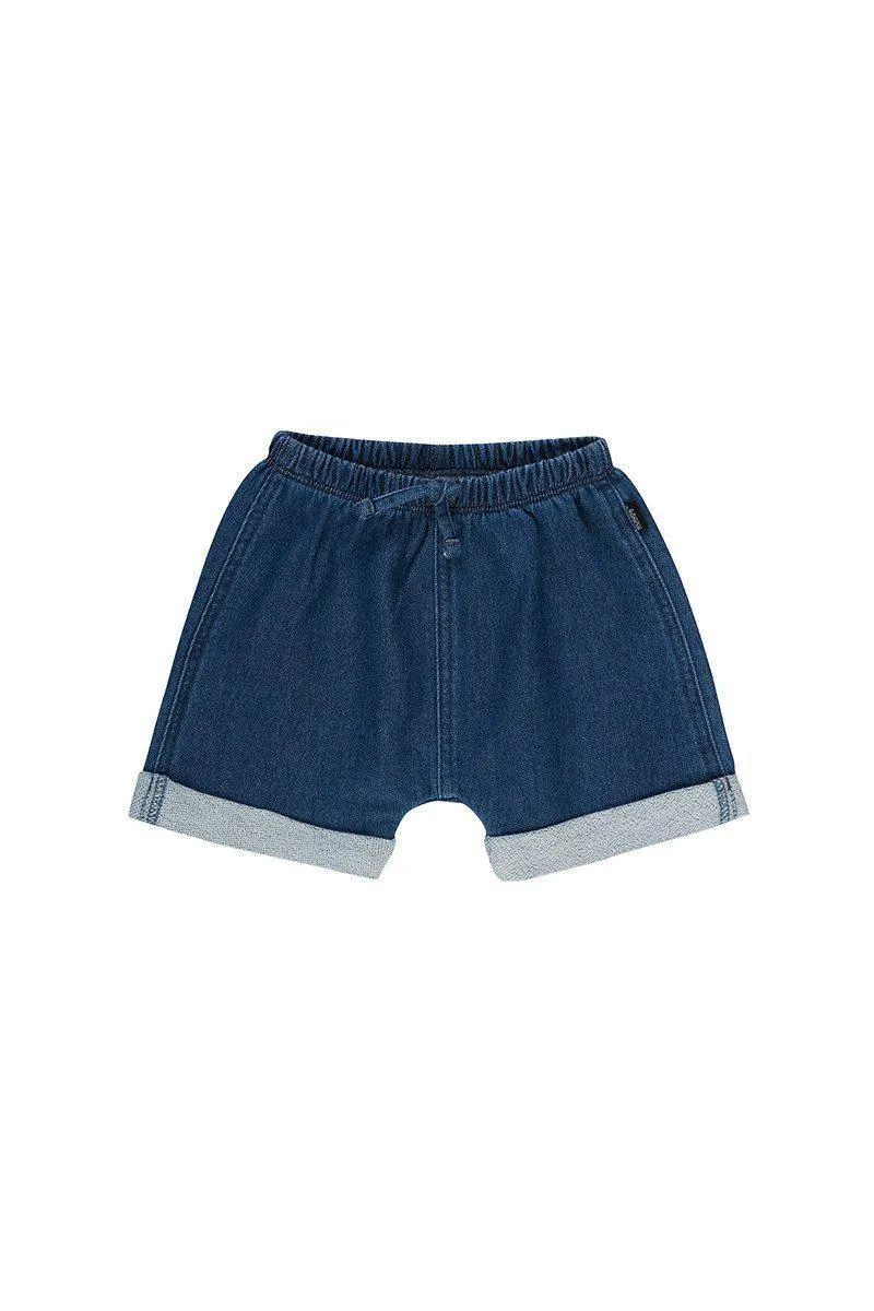 Bonds Denim Terry Short - Mid Blue Chambray