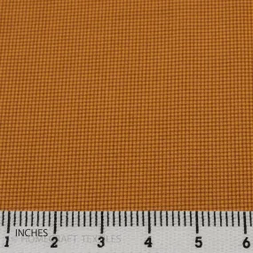 Caramel Micro Check Cotton Print