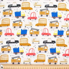 Cartoon Mix Series Childhood Road Cotton Prints