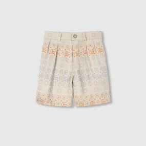 Children's Double G Cotton Short