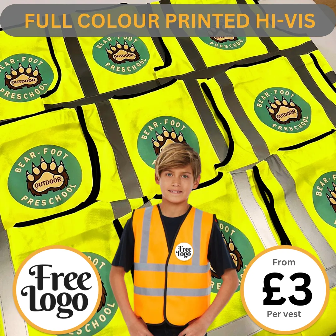 Children's Printed Hi Vis Megabuy