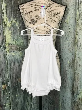 Clearance Arb white ruffle romper