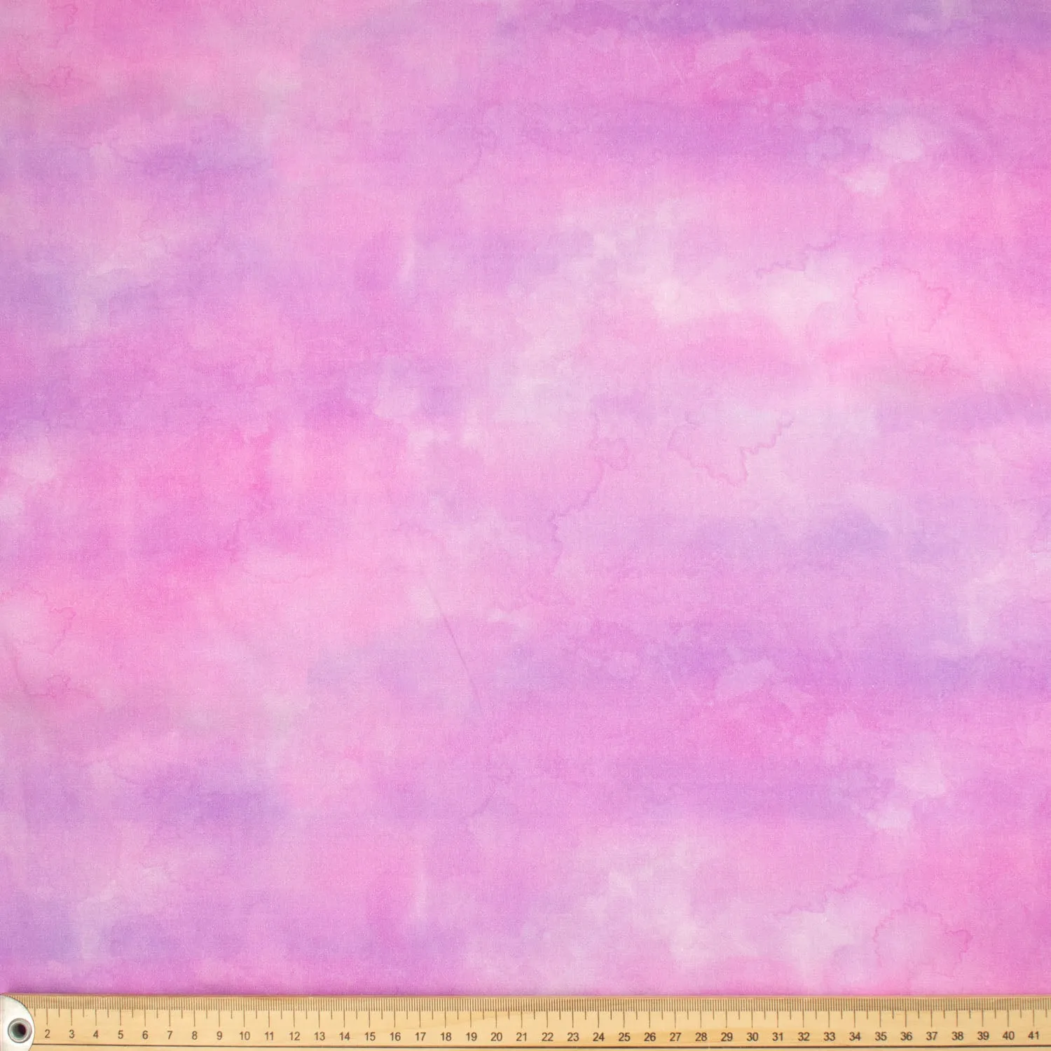 Cloudy Marble Collection #14 Lilac & Pink Watercolour Shading Cotton Prints