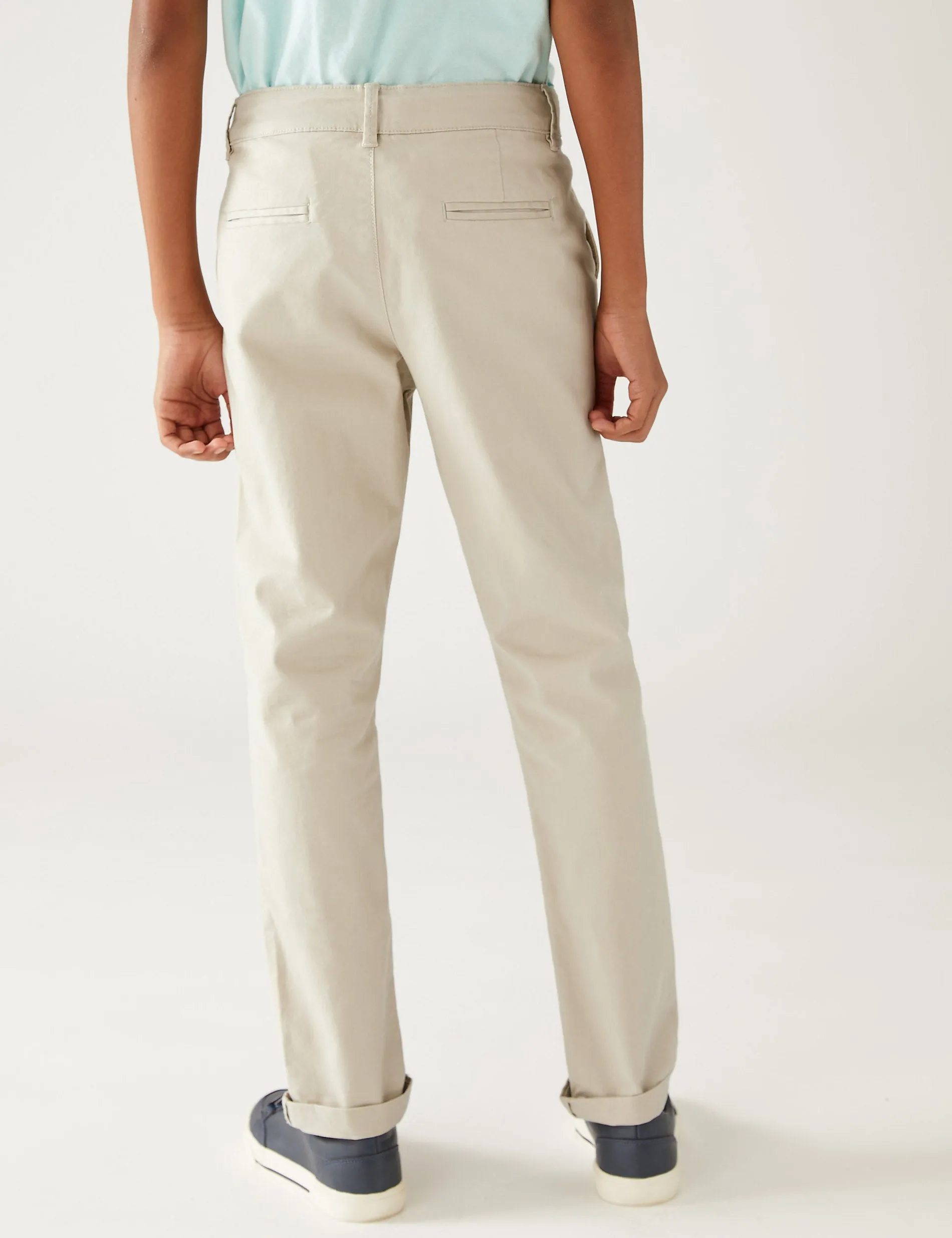 Cotton Chinos (6-16 years) Marks & Spencer