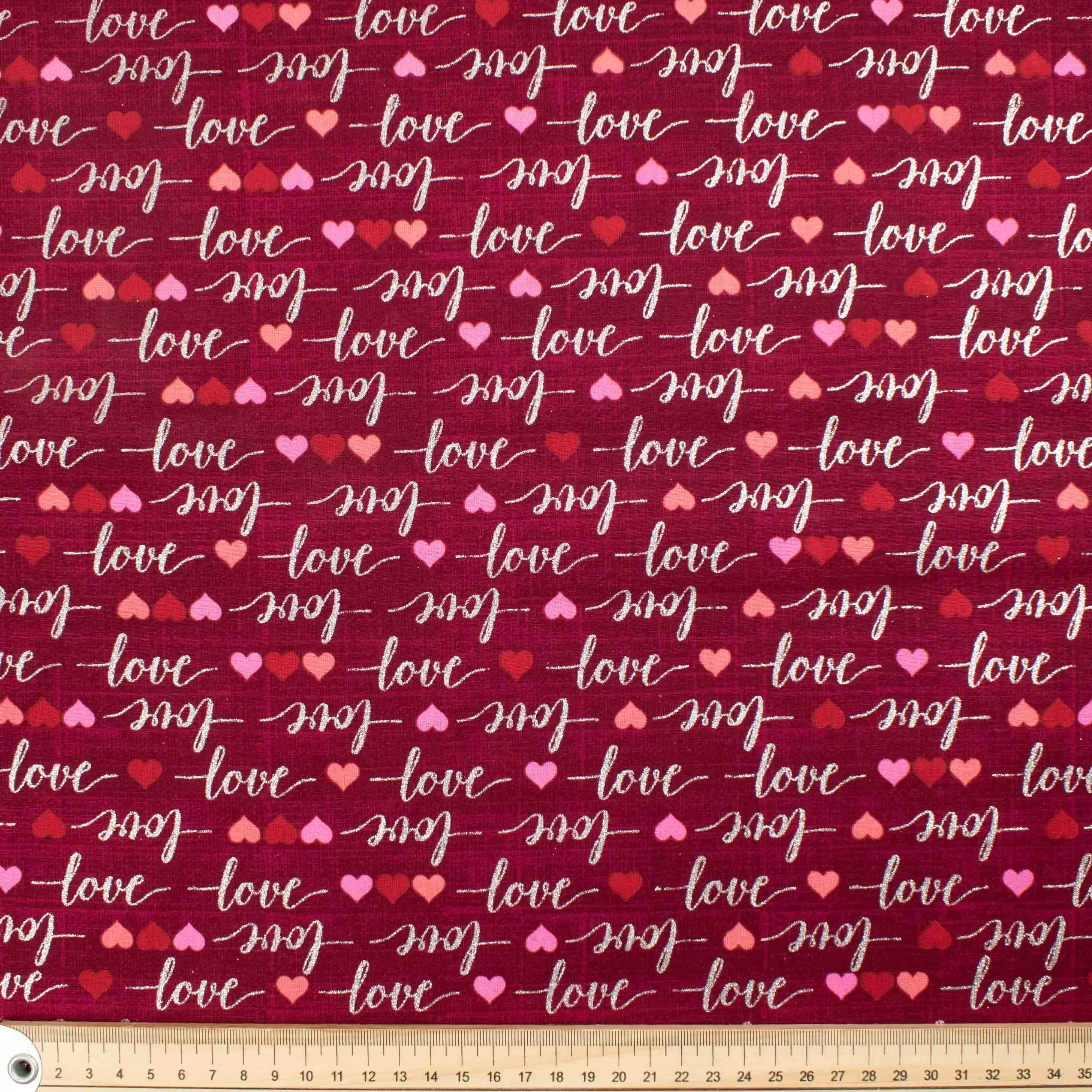 Cotton Craft Prints Design-104 I love you