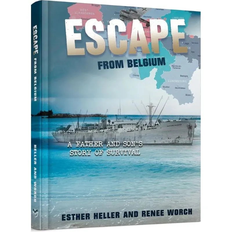 Escape from Belgium by Esther Based on Memoir by Heller Renee Worch Level V / Grade 5-6