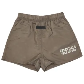 Fear of God Essentials Children's Running Shorts - Wood