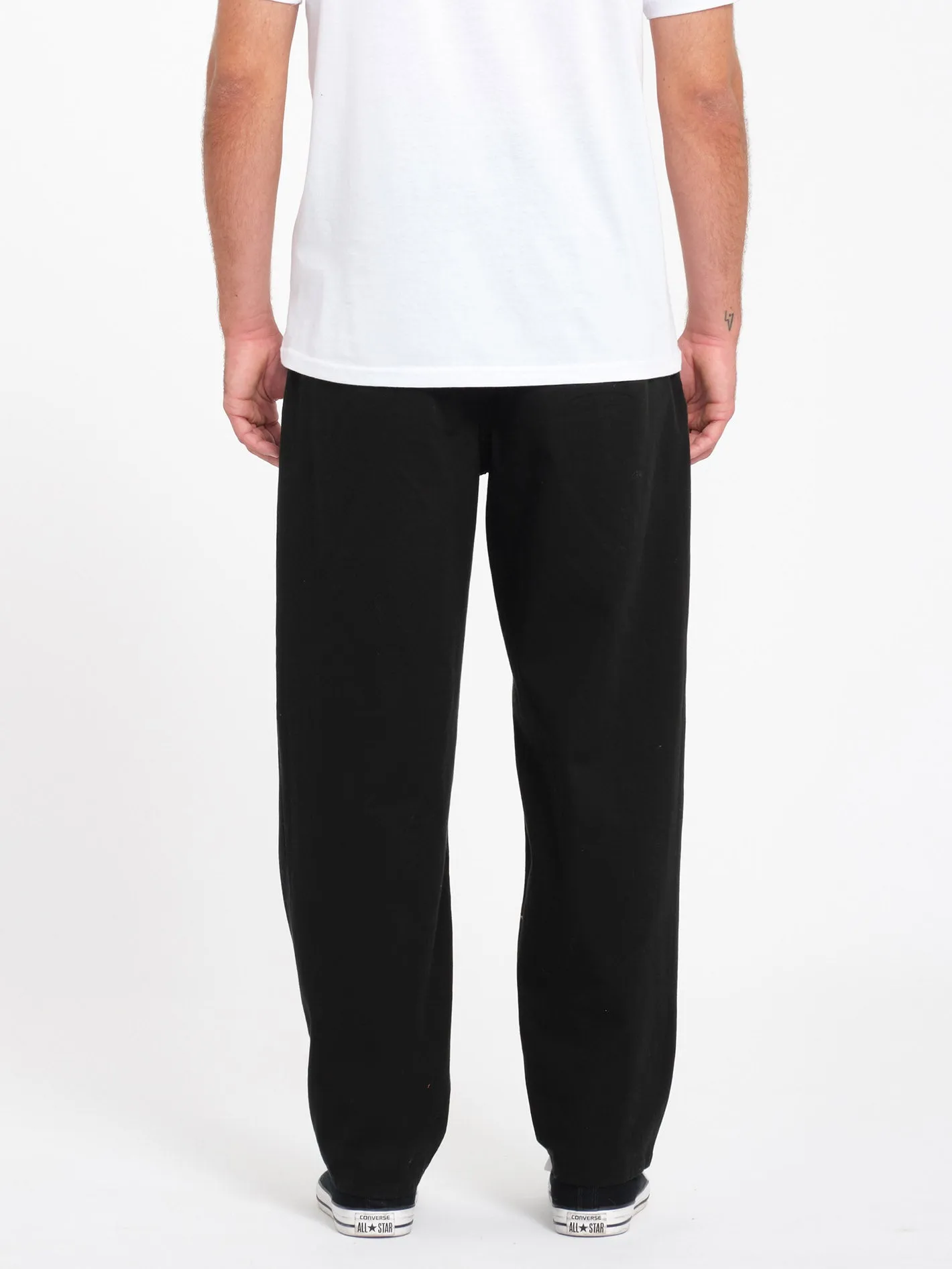 Freazy Loose Trousers - Black