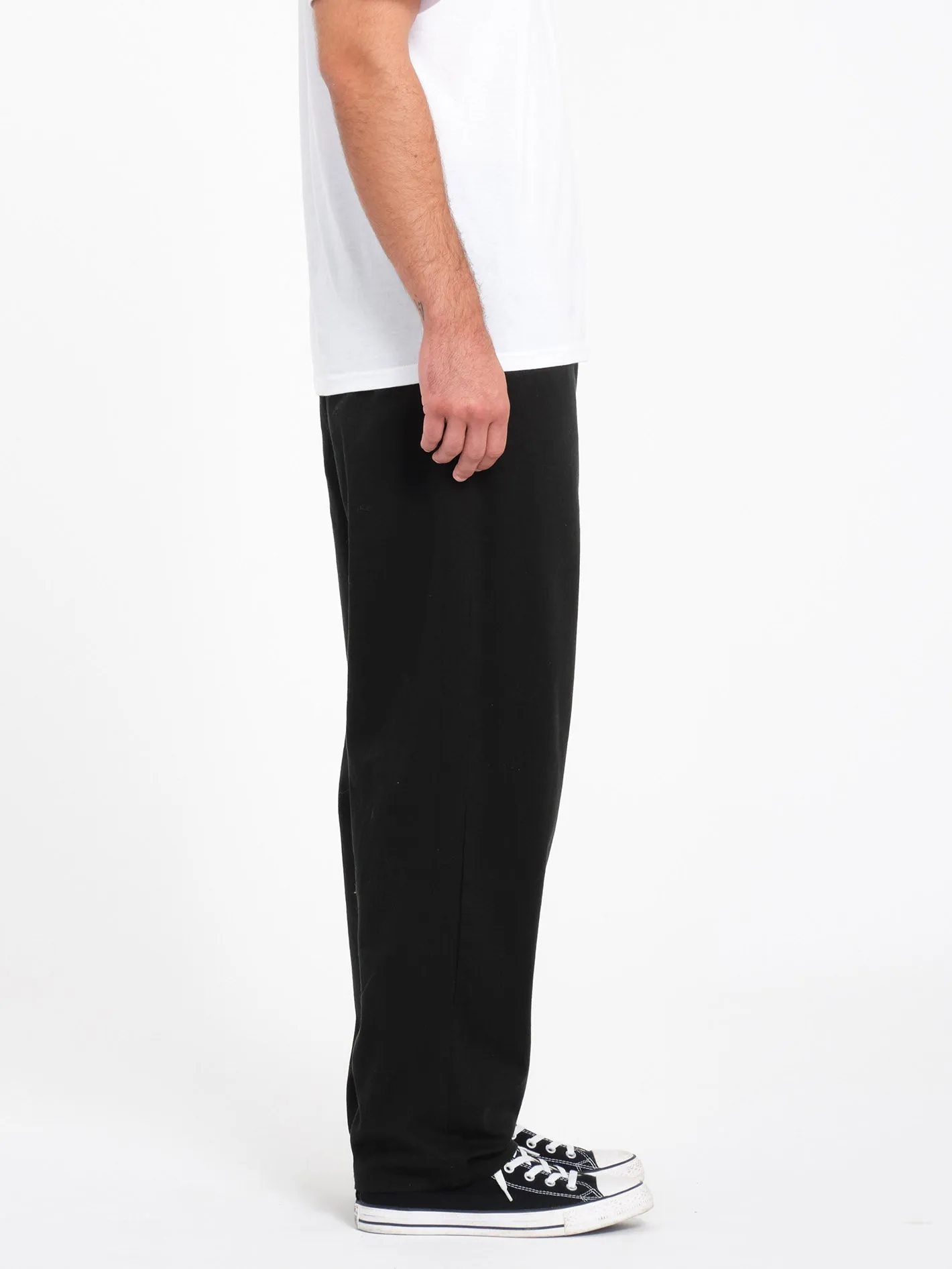 Freazy Loose Trousers - Black