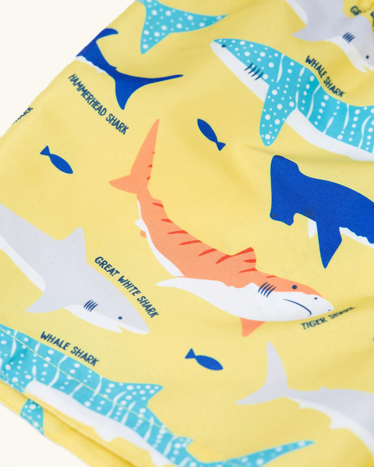 Frugi Boscastle Board Shorts - Banana Sharks