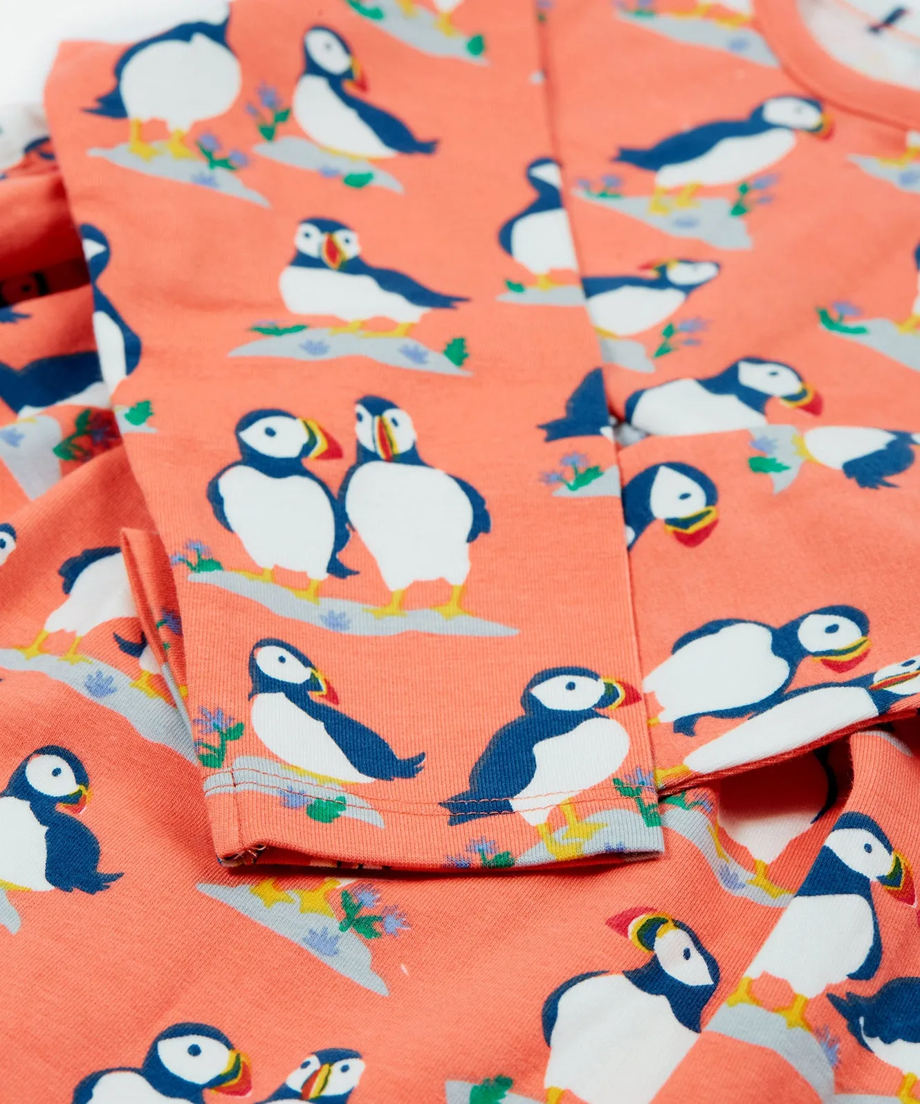 Frugi Dee Dress - Puffin Pals