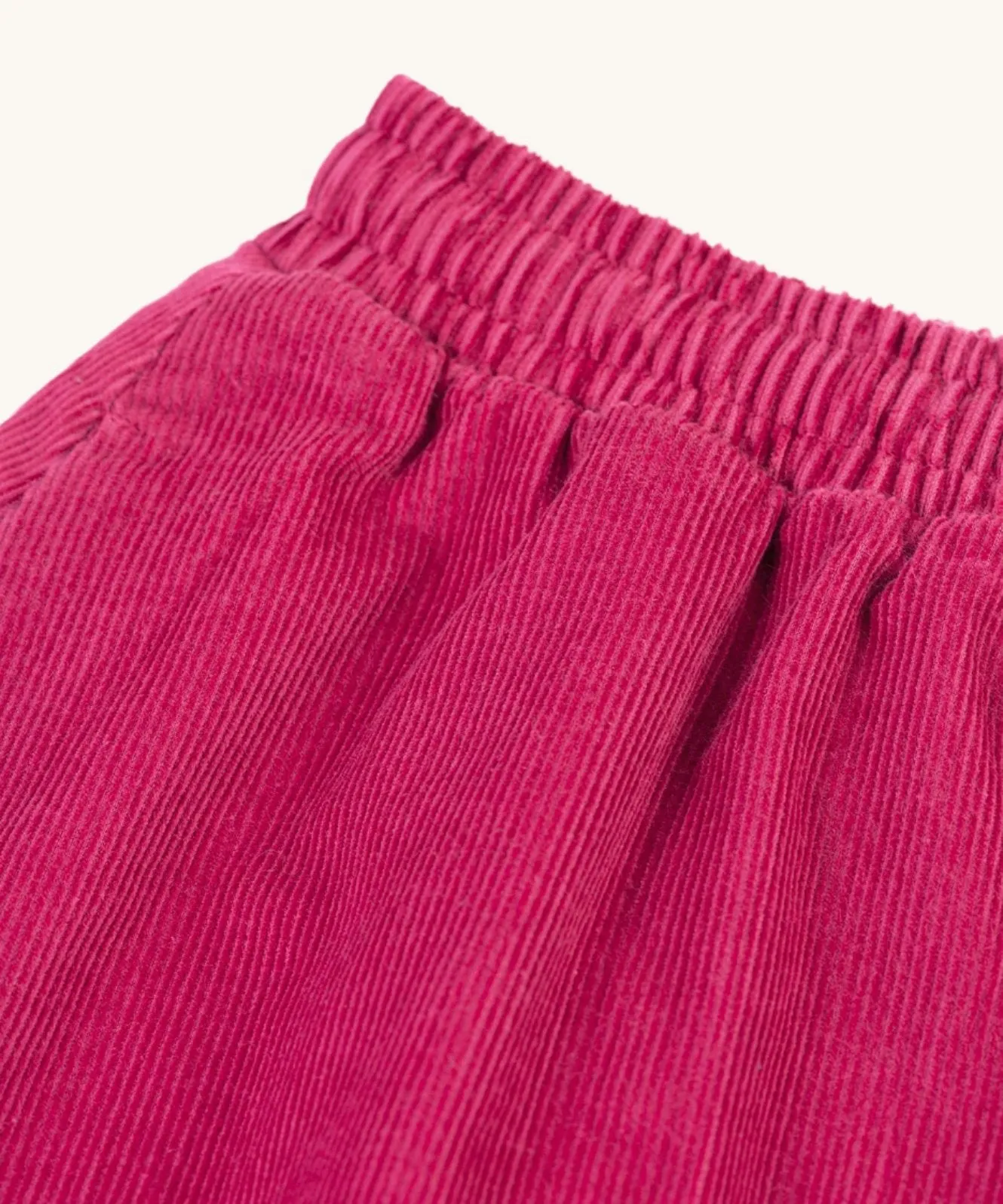 Frugi Katya Cord Skirt - Lingonberry/Flower