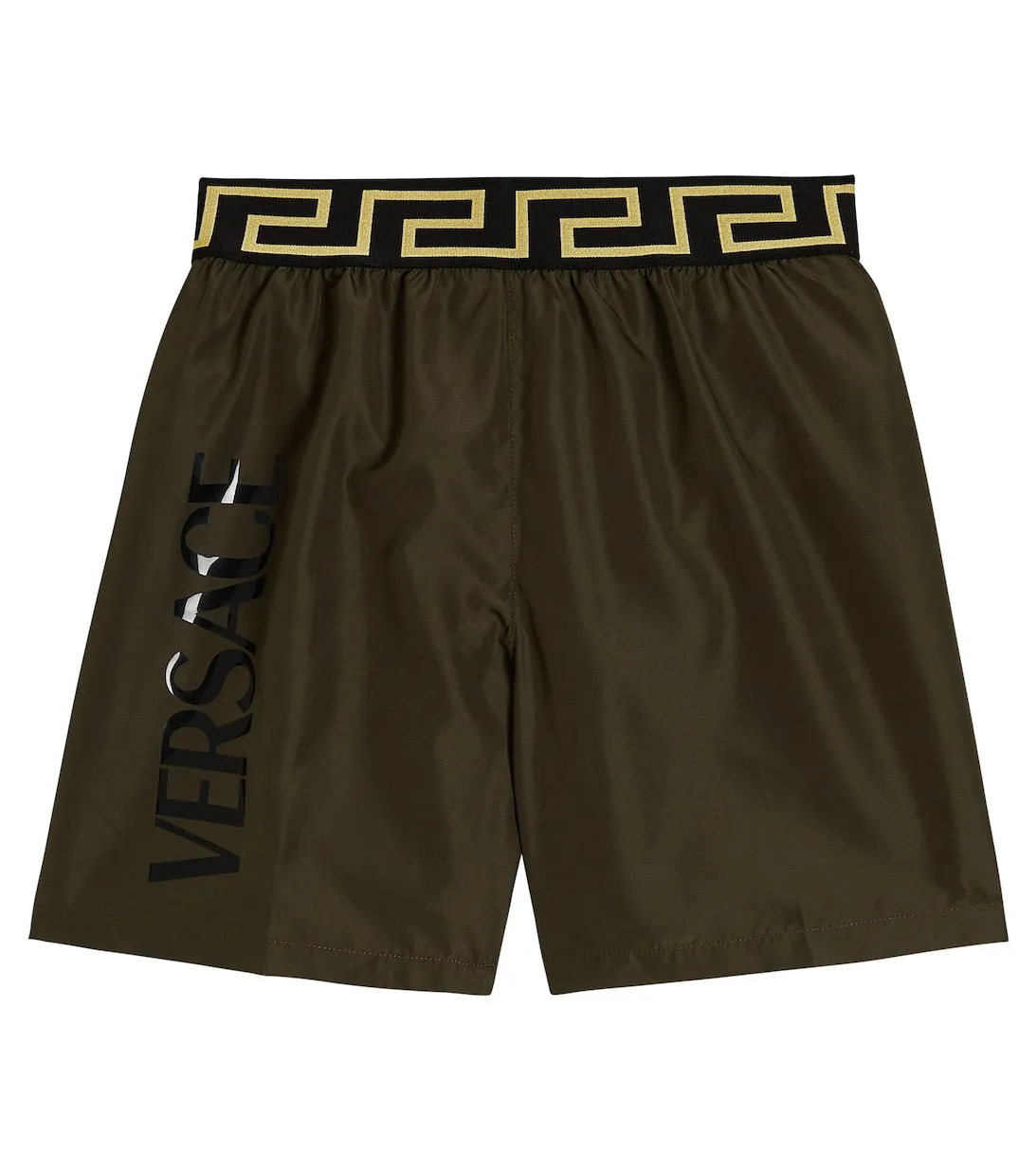 Greca Versace swim shorts, green