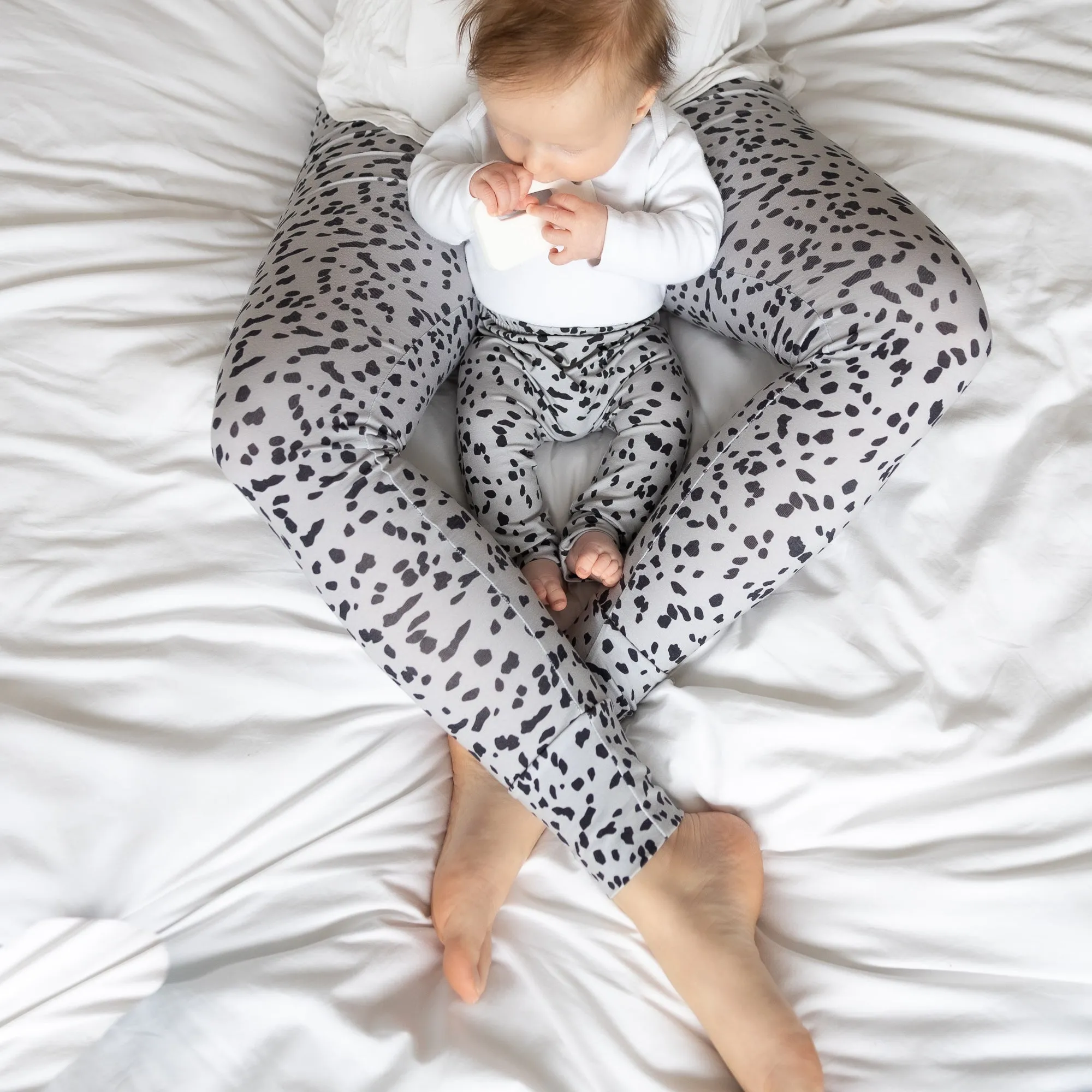 Grey Dalmatian Leggings