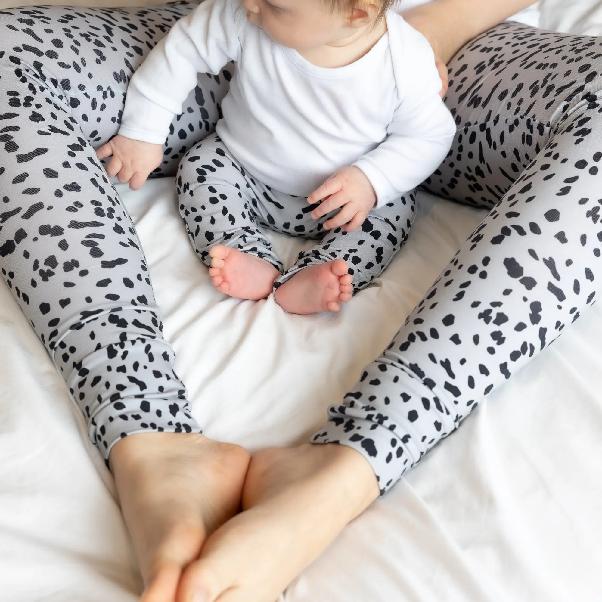 Grey Dalmatian Leggings