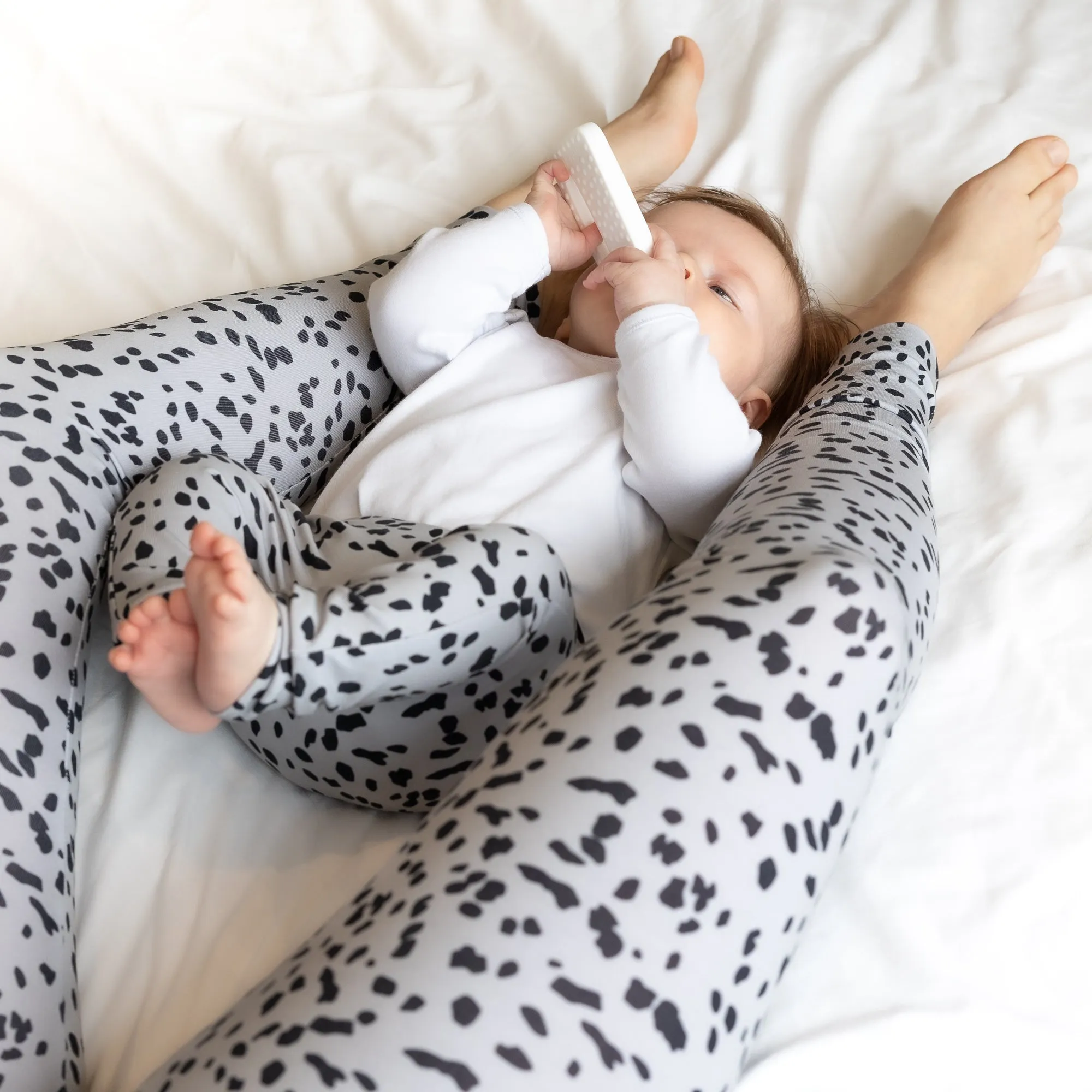 Grey Dalmatian Leggings