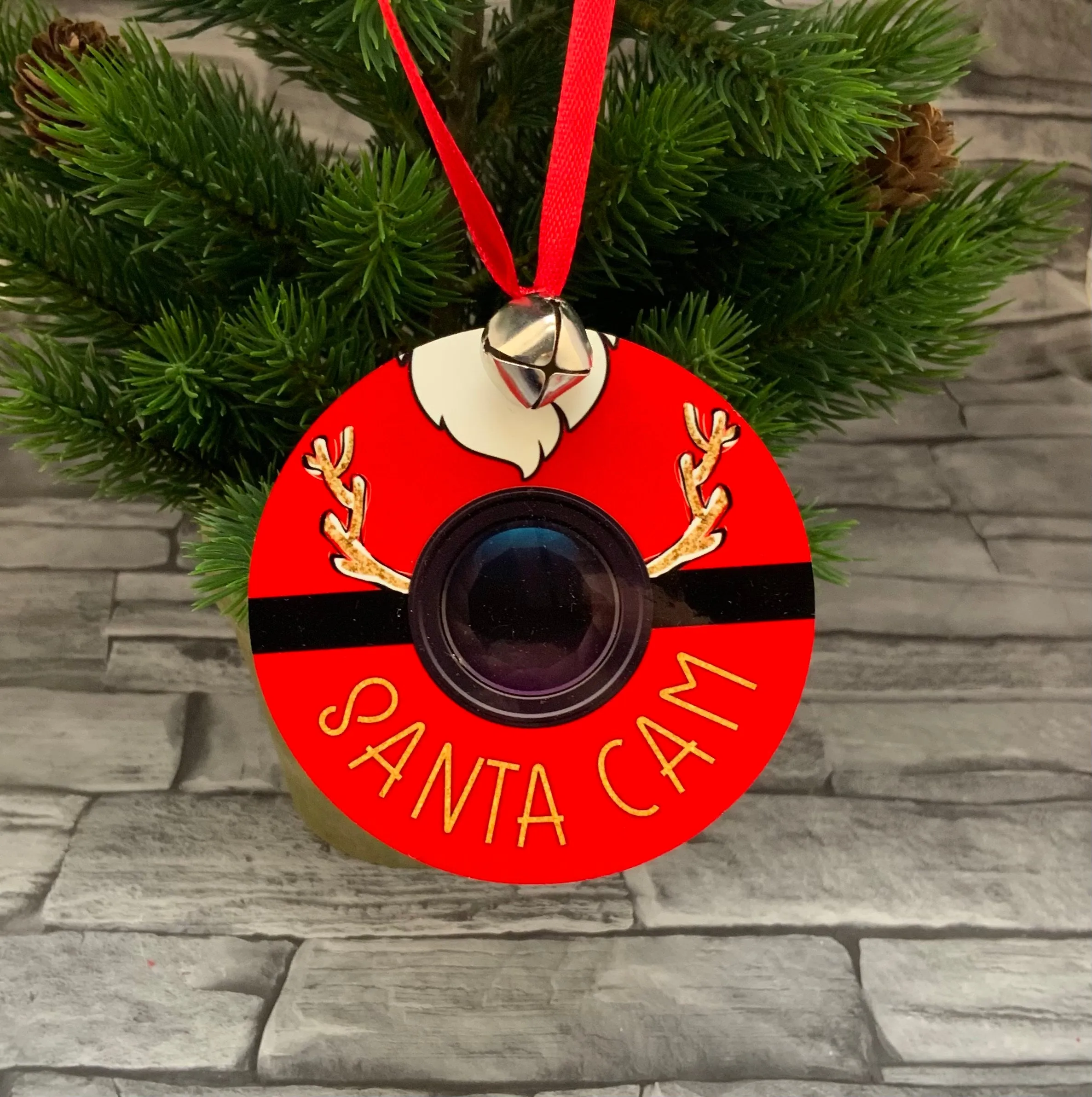 Hanging Santa Cam - Christmas