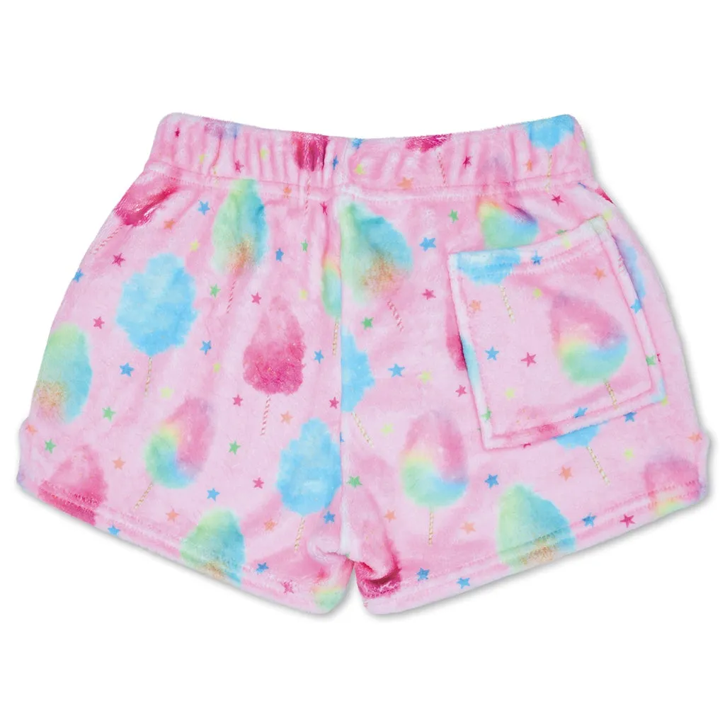 Iscream Cotton Candy Carnival Plush Shorts