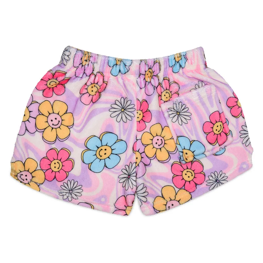 Iscream Crazy Daisies Plush Shorts