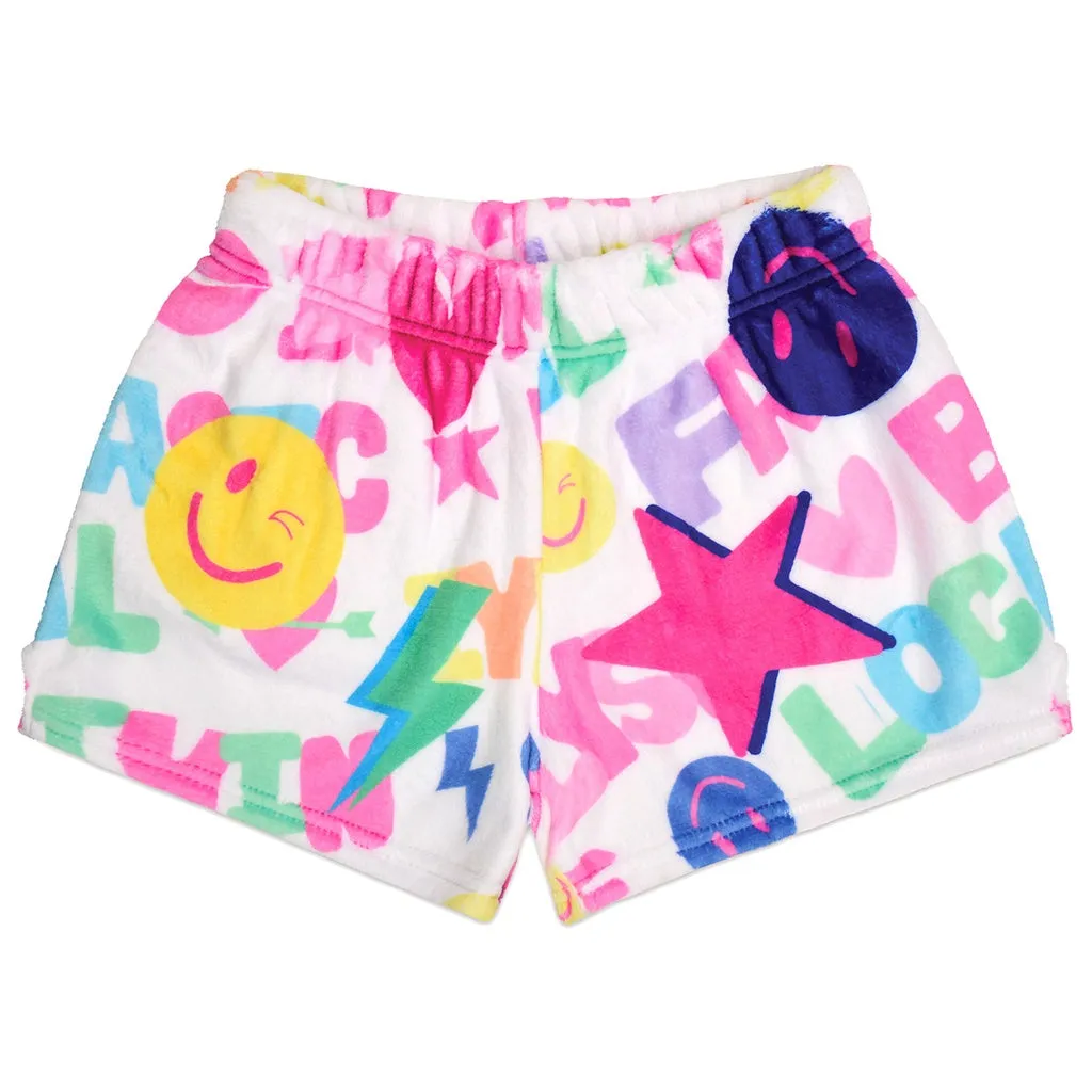 Iscream Theme Icons Plush Shorts