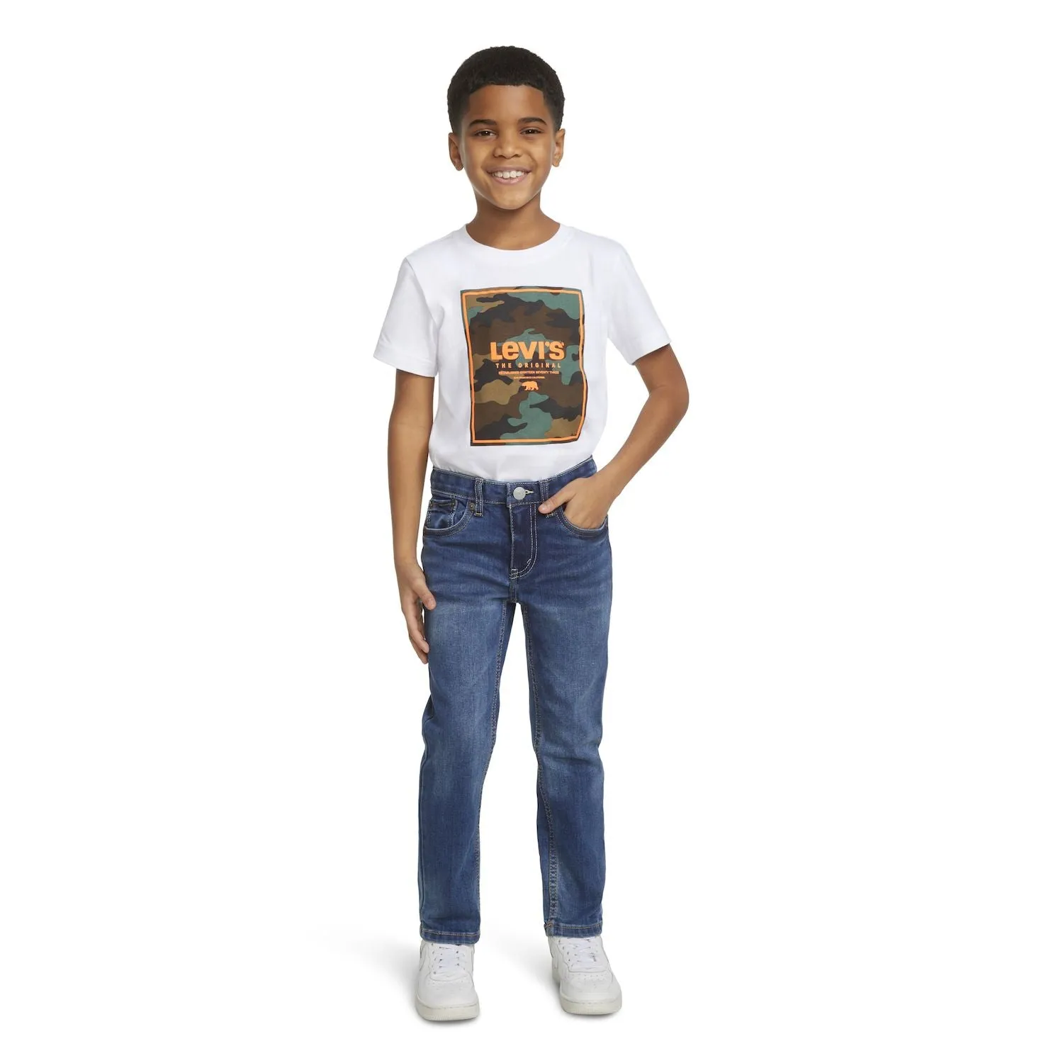 Levi's 510 Skinny-Fit 365 Performance Jeans for boys 4-20 years old Levi's, black