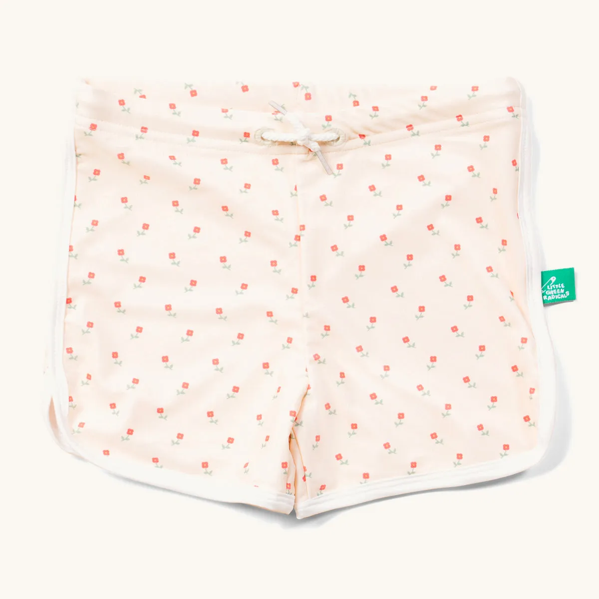 LGR Rose Flowers UPF 50  Recycled Swim Shorts