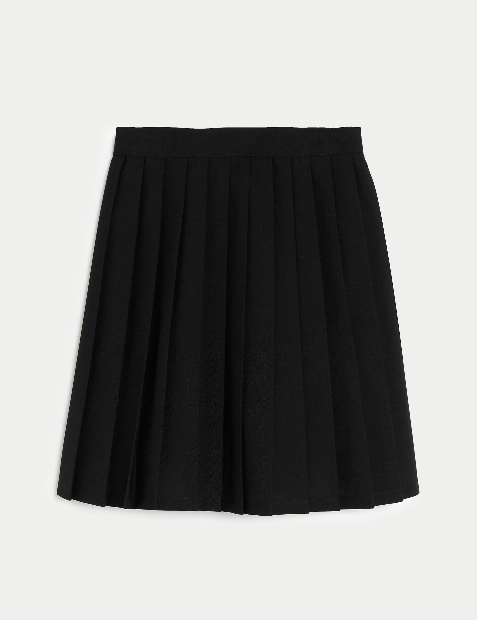 Lightweight Pull-On School Skirt for girls (2-16 years) Marks & Spencer, black