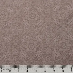 Mauve Geometric Cotton Print