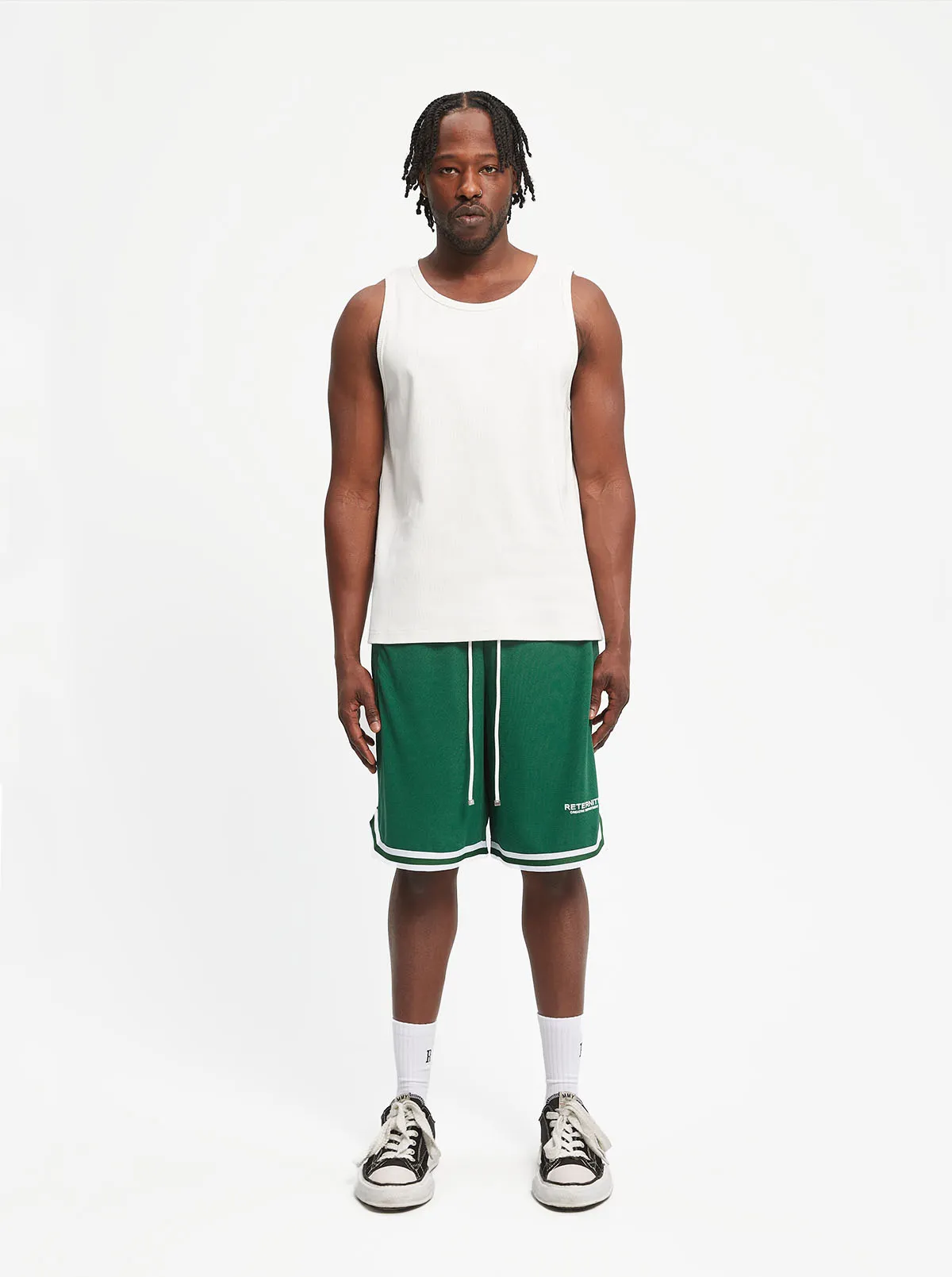 MESH SHORTS CREATIVE DEPT - GREEN