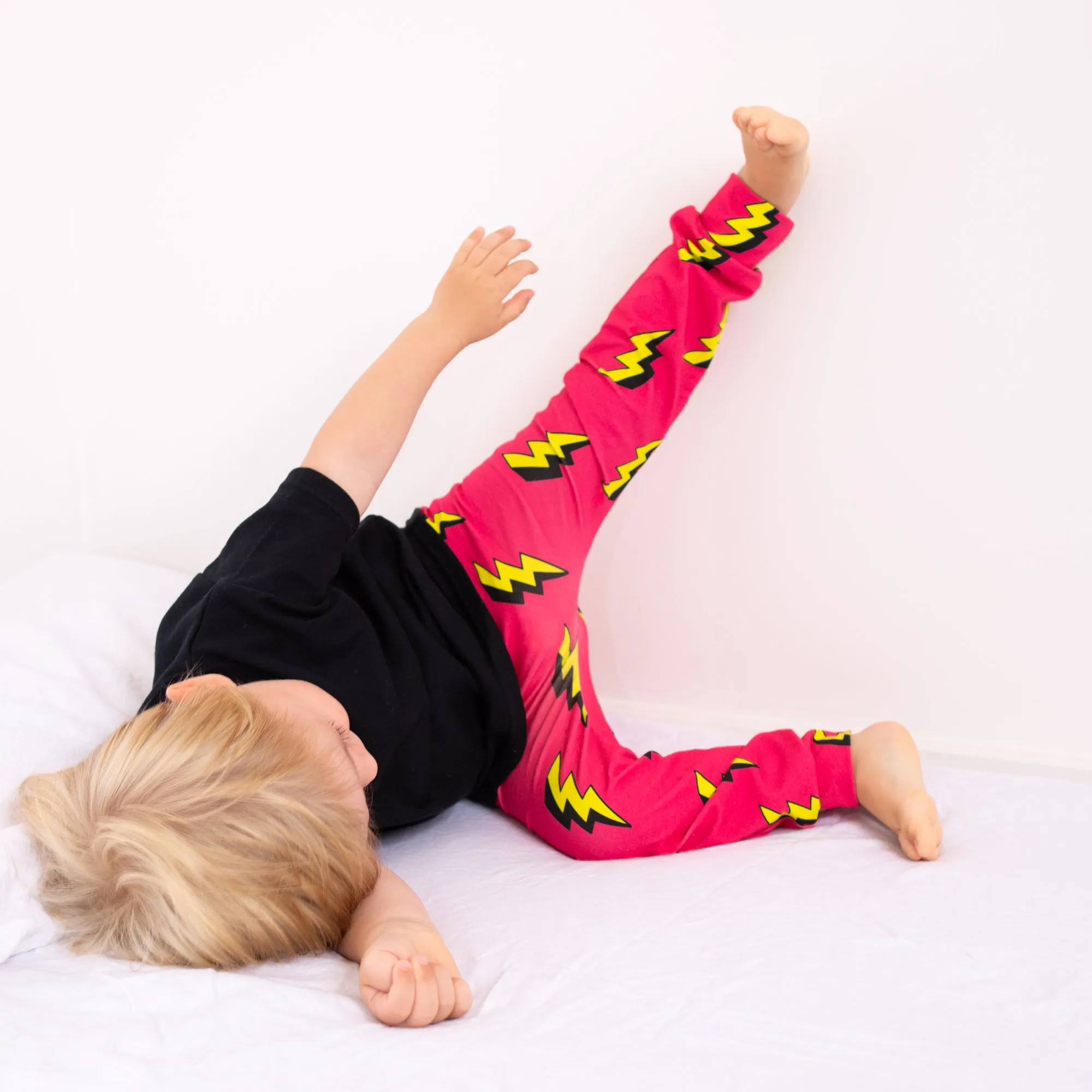 Pink Bolt Leggings