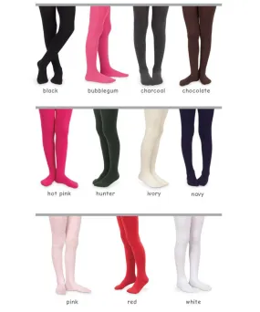 Seamless Organic Cotton Tights - Red