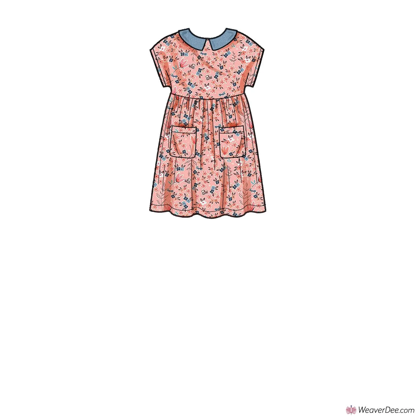 Simplicity Pattern S9280 Children's Dresses, Top & Leggings