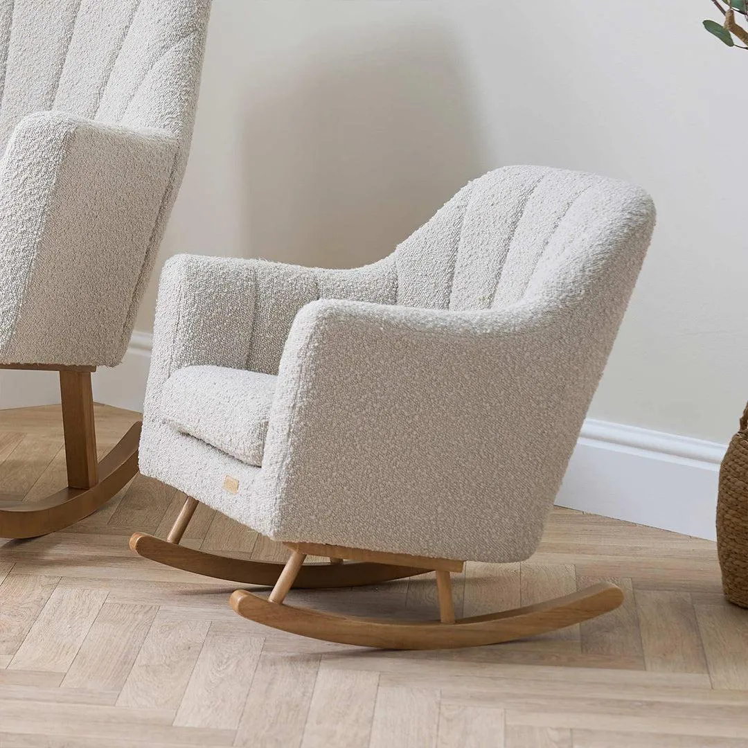 Tutti Bambini Jonah Mini Me Children's Rocking Chair - Boucle Mushroom