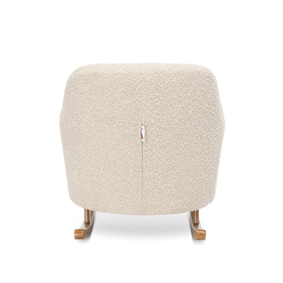 Tutti Bambini Jonah Mini Me Children's Rocking Chair - Boucle Mushroom